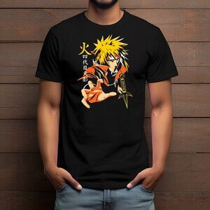 Minato (Naruto) Anime Custom T-shirt